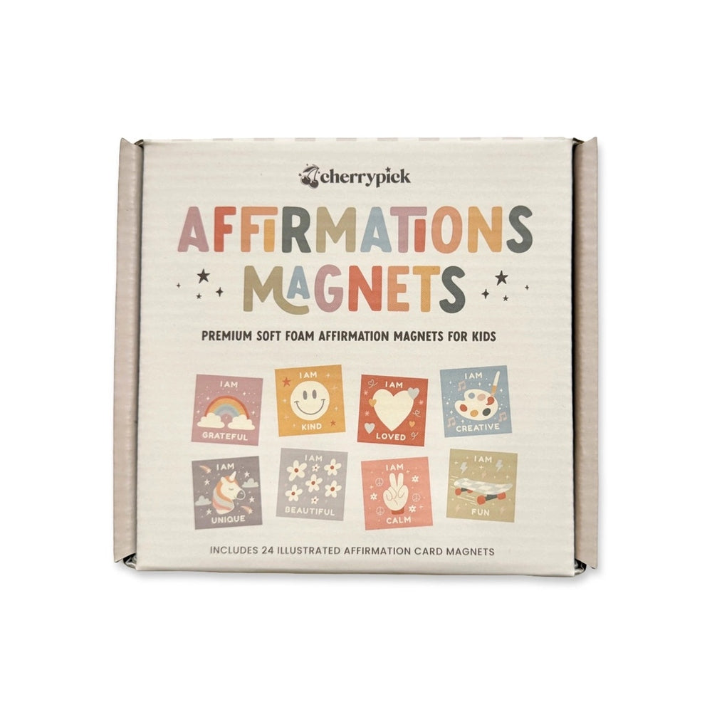 Cherrypick Affirmations Magnets - Soft Foam Magnetic Set