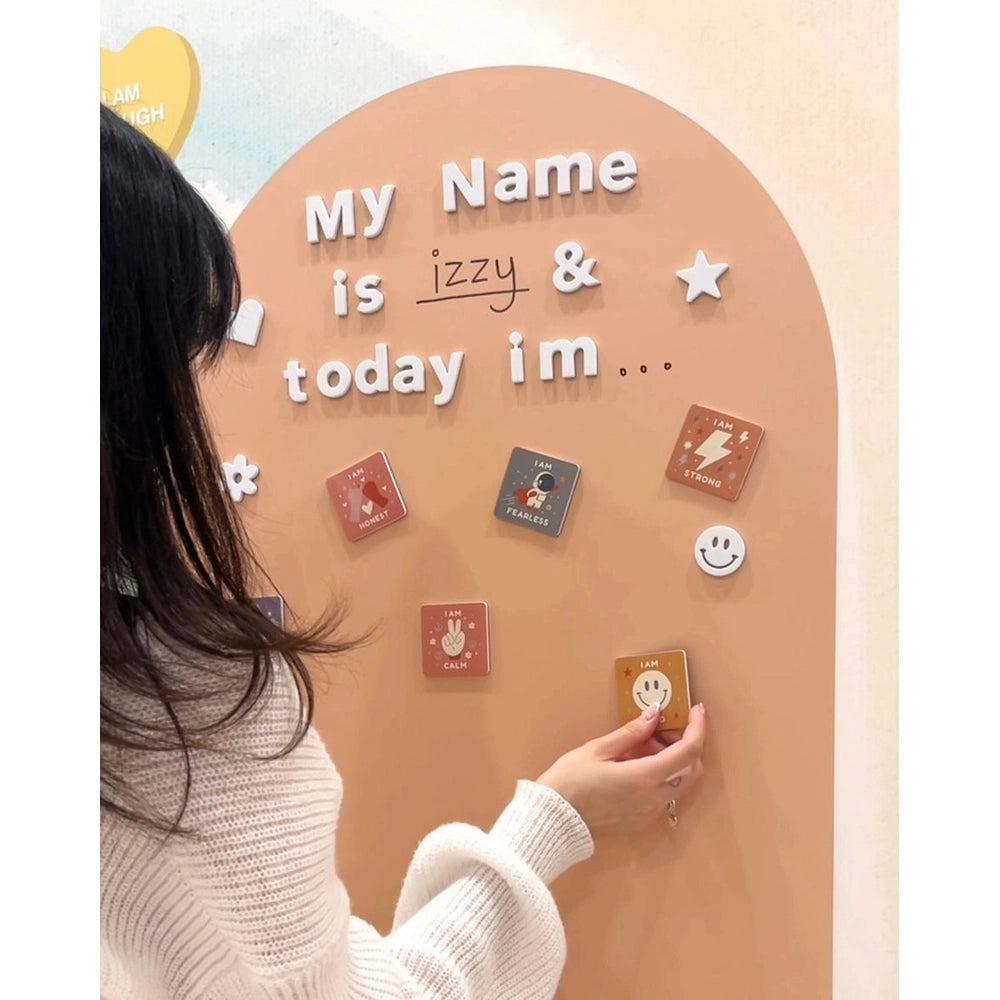 Cherrypick Affirmations Magnets - Soft Foam Magnetic Set