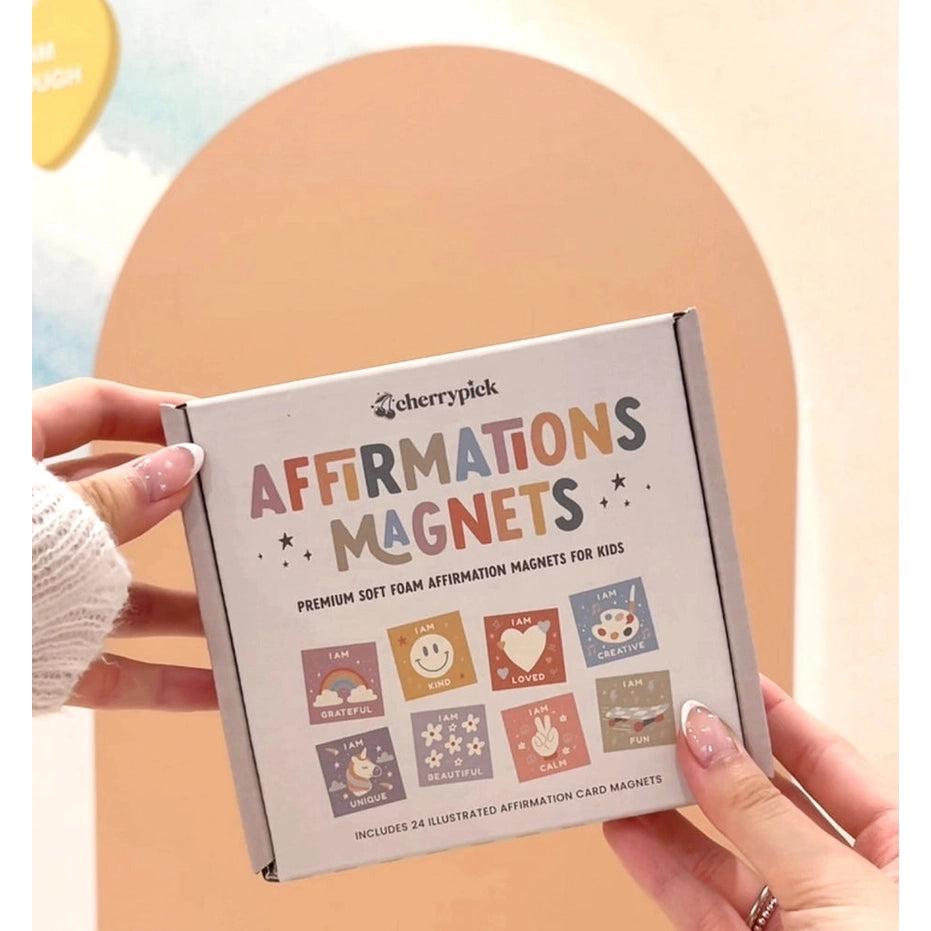Cherrypick Affirmations Magnets - Soft Foam Magnetic Set