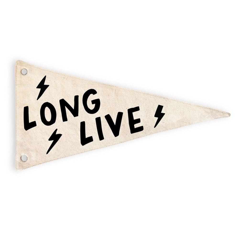 Cherrypick Canvas Pennant Flag - Kids Decor