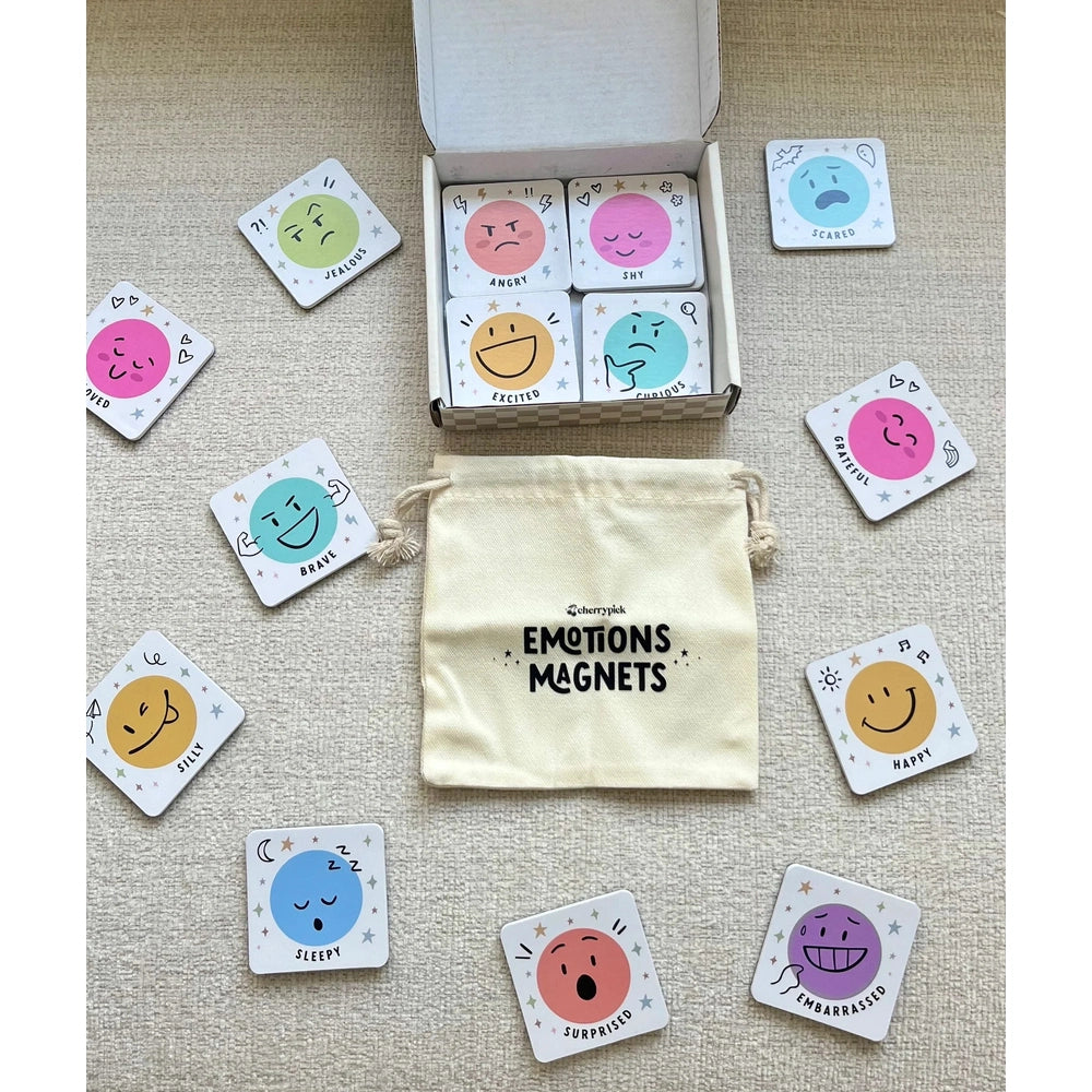 Cherrypick Emotions Magnets Soft Foam Magnets 20pc Set