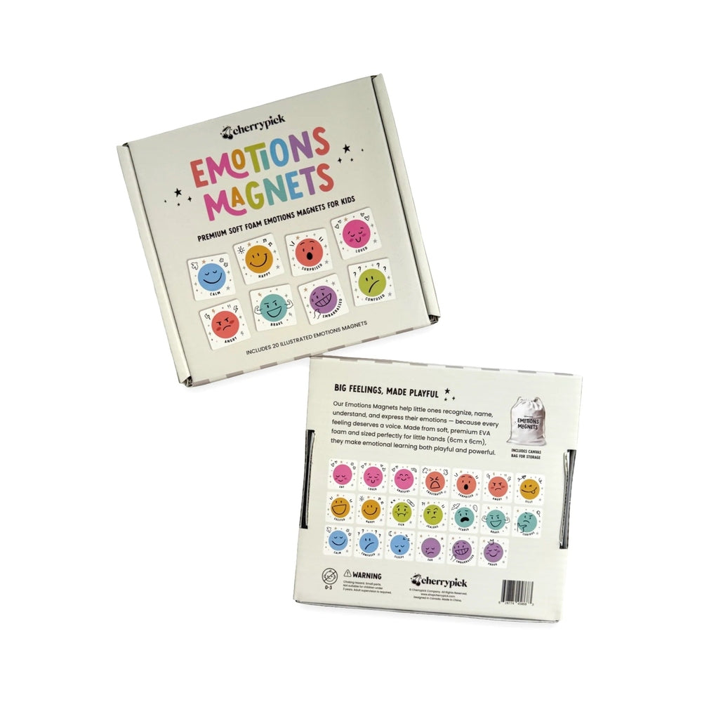 Cherrypick Emotions Magnets Soft Foam Magnets 20pc Set