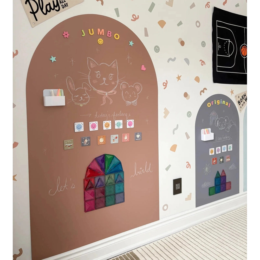 Cherrypick Jumbo Magic Playwall Arch Magnetic Wall Decal in Terracotta