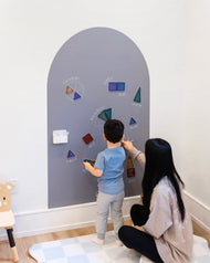 Cherrypick Jumbo Magic Playwall - Arch Magnetic Wall Decal For Kids