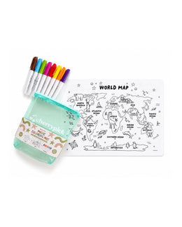 Cherrypick Magic Coloring Mat & Markers Set