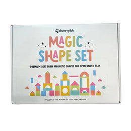 Cherrypick Magic Shape Set Soft Foam Magnetic Shapes For Building and Play