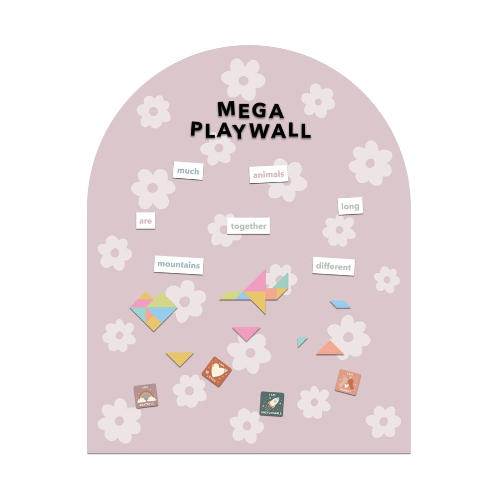 Cherrypick Mega Magic Playwall - Arch Magnetic Wall Decal For Kids