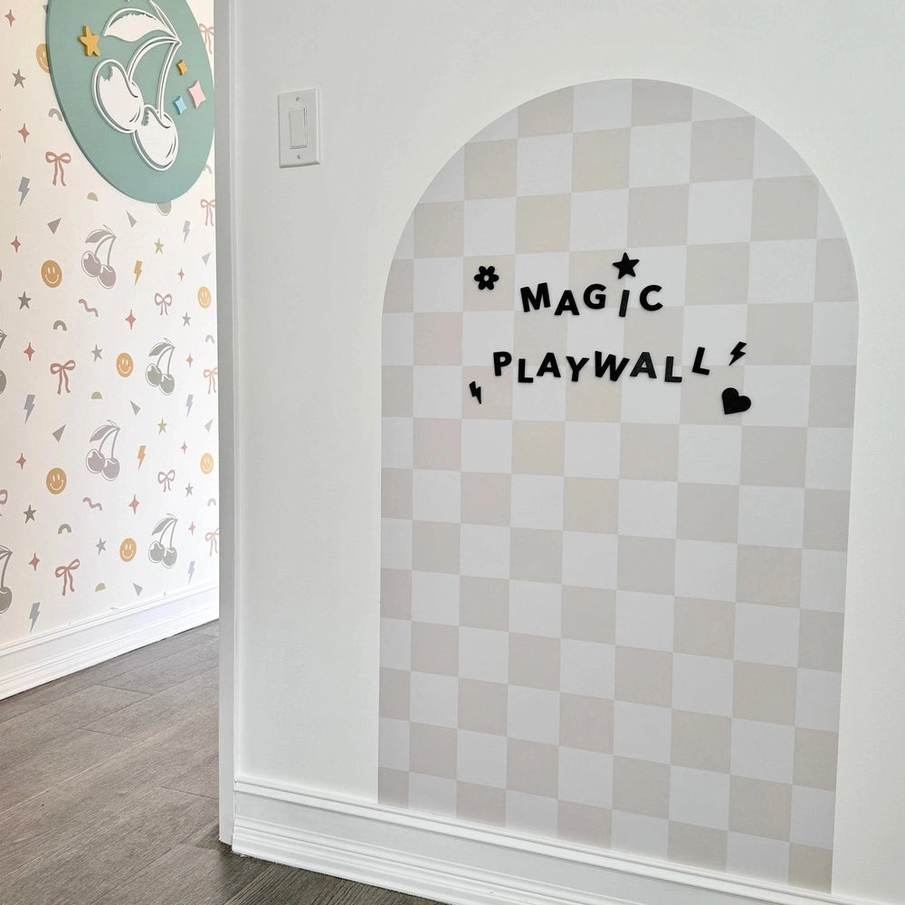 Cherrypick Mega Magic Playwall - Arch Magnetic Wall Decal For Kids, product view 5