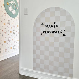 Cherrypick Mega Magic Playwall - Arch Magnetic Wall Decal For Kids