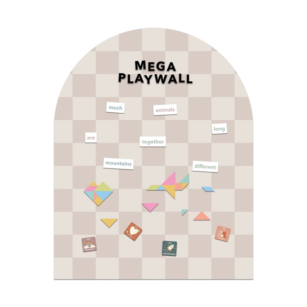 Cherrypick Mega Magic Playwall - Arch Magnetic Wall Decal For Kids, product view 6