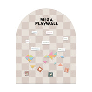 Cherrypick Mega Magic Playwall - Arch Magnetic Wall Decal For Kids