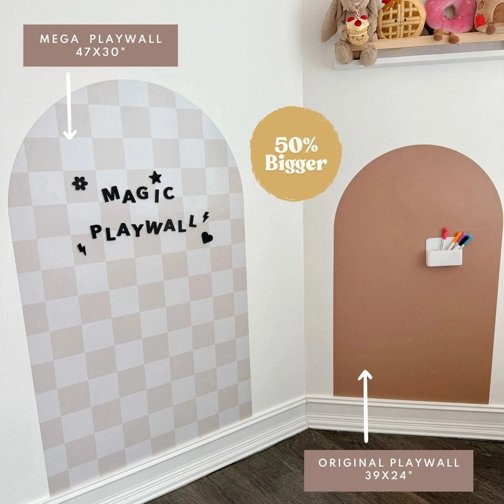 Cherrypick Mega Magic Playwall - Arch Magnetic Wall Decal For Kids, product view 7