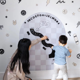 Cherrypick Mega Magic Playwall - Arch Magnetic Wall Decal For Kids