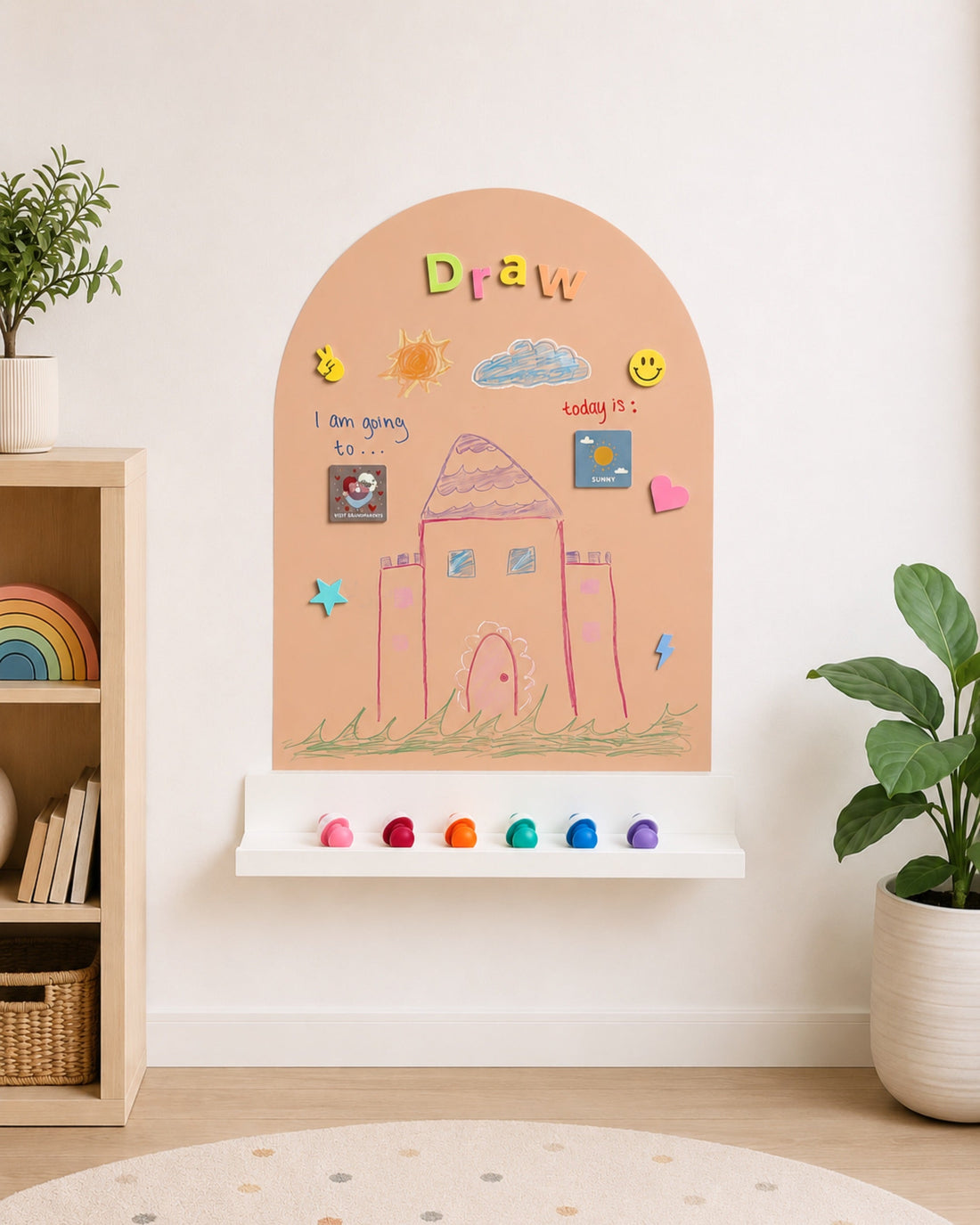 Cherrypick Mushroom Chalk Crayons 6-Piece - Mushroom Chalk 5
