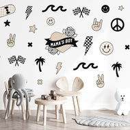 Cherrypick Peel & Stick Fabric Wall Stickers