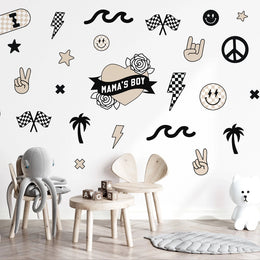 Cherrypick Peel & Stick Fabric Wall Stickers