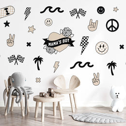 Cherrypick Peel & Stick Fabric Wall Stickers