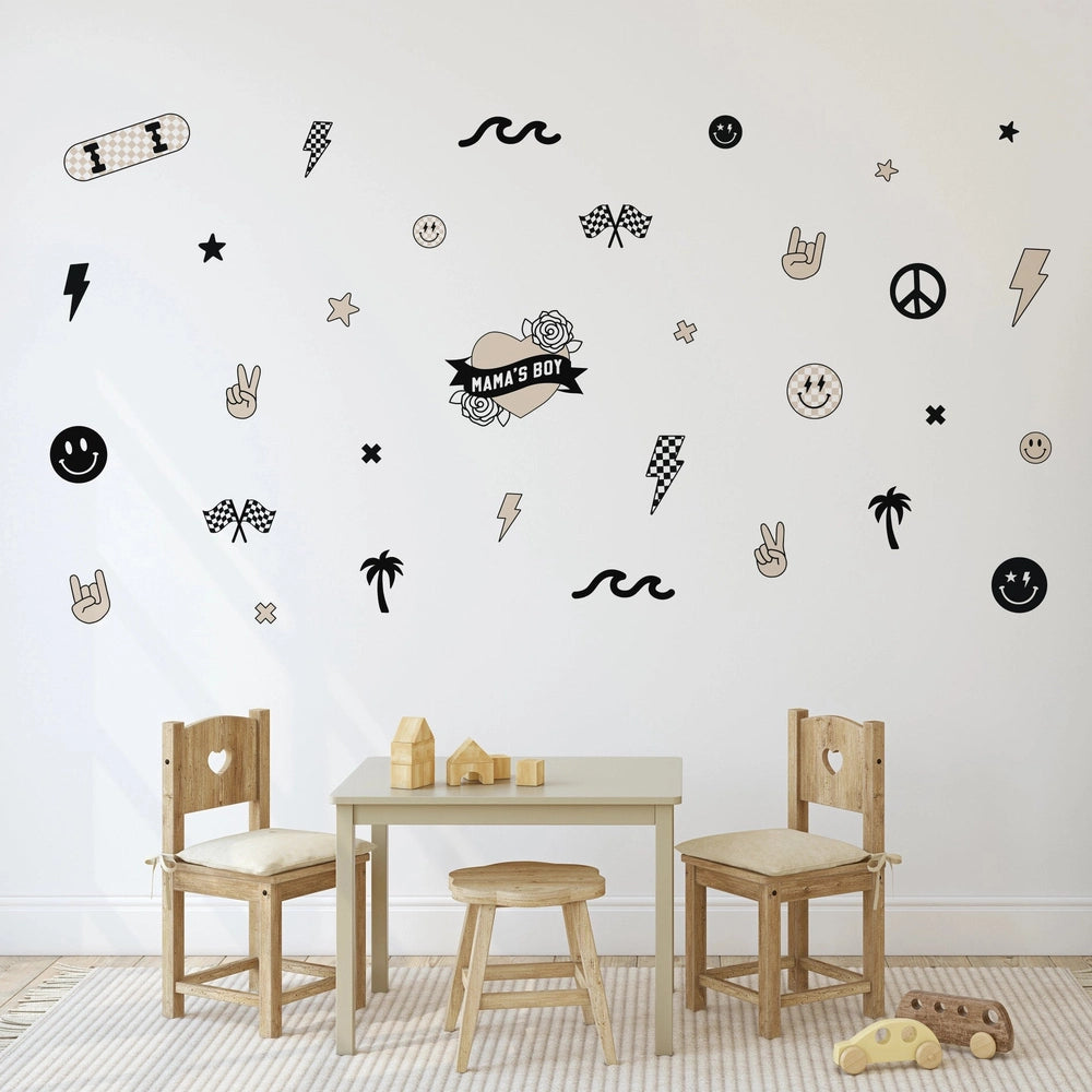 Cherrypick Peel & Stick Fabric Wall Stickers, product view 7