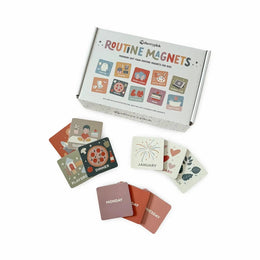 Cherrypick Routine Magnets - Soft Foam Magnetic Set 60 Pc Set