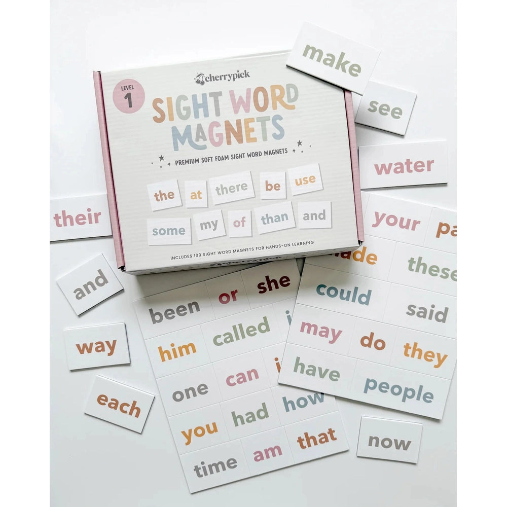 Cherrypick Sight Word Magnets For Early Reading & Literacy