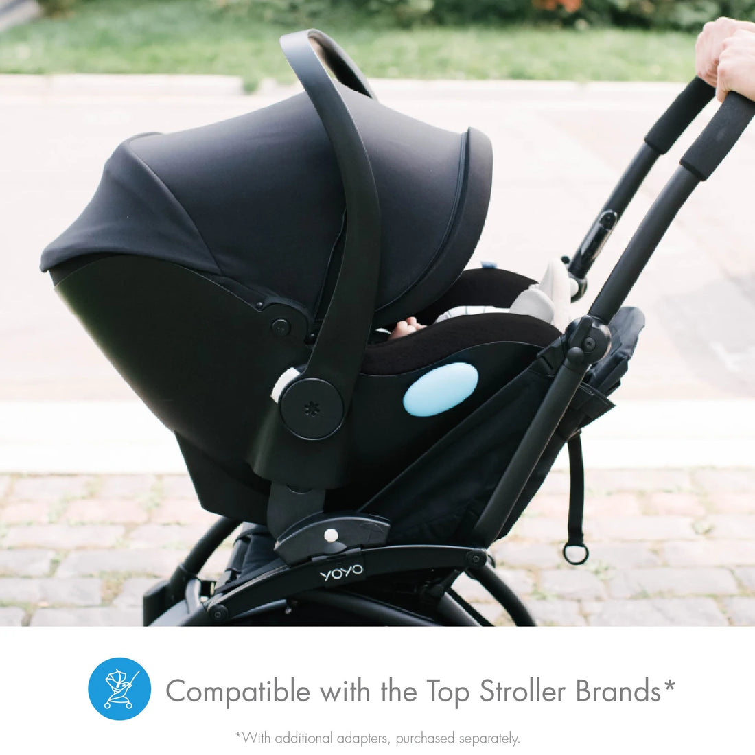 Clek Infant Car Seat Liing — Feature Stroller Compatibility