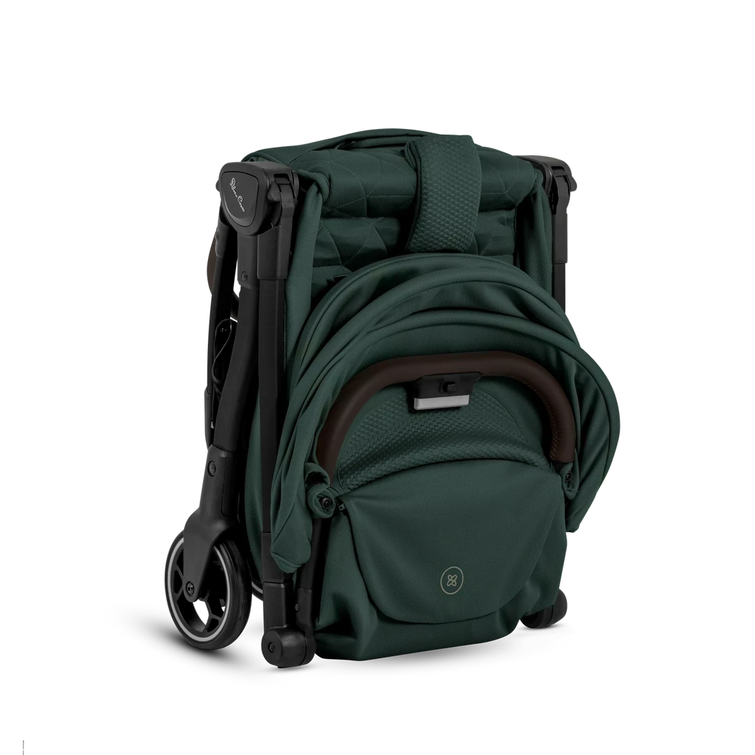 Silver Cross Clic Compact Lightweight Stroller in Conifer — compact self-standing fold