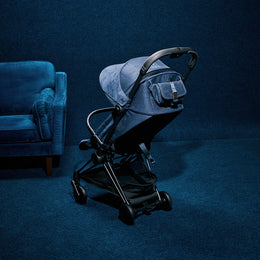 Cybex Platinum Coya Compact Lightweight Stroller - Rebellious Luxury Denim Blue