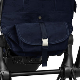 Cybex Platinum e-Priam 3 Stroller Limited Edition - Rebellious Luxury Denim Blue