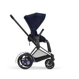 Cybex Platinum e-Priam 3 Stroller Limited Edition - Rebellious Luxury Denim Blue