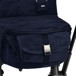Cybex Platinum Priam Carry Cot Limited Edition - Rebellious Luxury Denim Blue