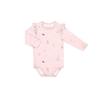 Coccoli Modal Romper Plush on Light Pink