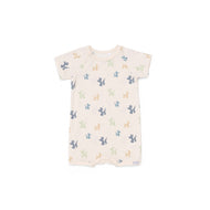 Coccoli Infant Cotton TENCEL™ Modal Romper Dogs Balloons on Whisper