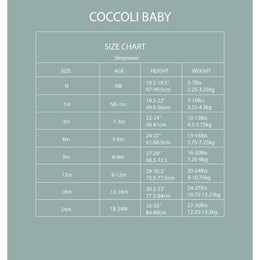 Coccoli Infant Cotton TENCEL™ Modal Romper Dogs Balloons on Whisper