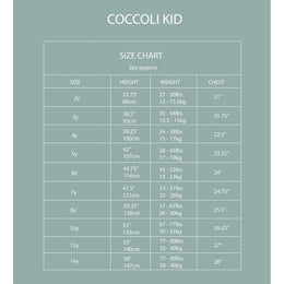 Coccoli Kid Short Sleeve Cotton TENCEL™ Modal Pyjama Dogs Balloons on Whisper