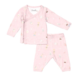 Coccoli Modal Take Me Home Set Plush on Light Pink