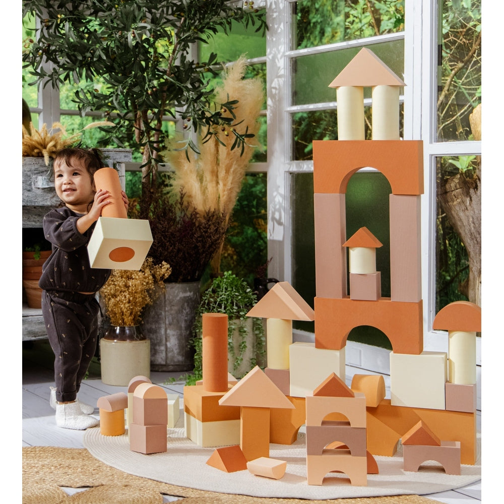 EVA Foam Building Blocks Set - Large (48 pcs)
