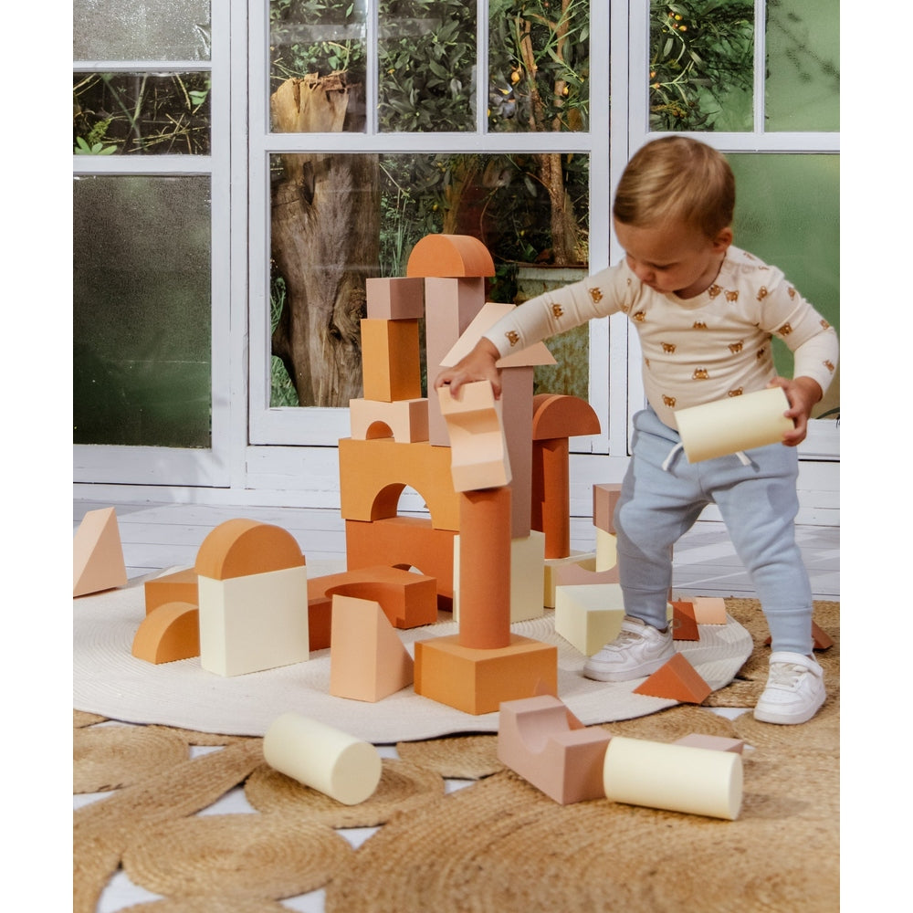 EVA Foam Building Blocks Set - Large (48 pcs)