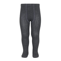 Condor Basic Rib Tights Anthracite