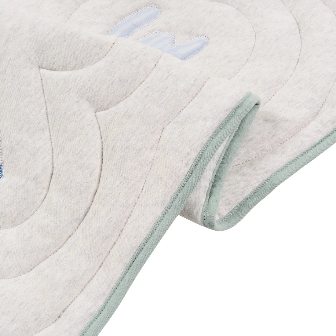 Nest Designs Cotton Jersey Nook Embroidered Quilted Cozy Blanket Small Pony Express — product detail