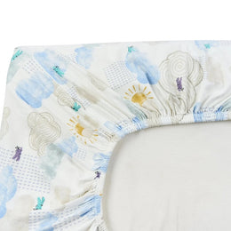 Nest Designs Bamboo Nook Crib Sheet Small