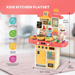 Cute Stone Kids Kitchen Playset