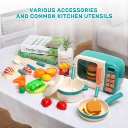 Cute Stone Kids Microwave Playset
