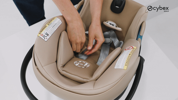 CYBEX Cloud G Pro fabric care animated tutorial excerpt