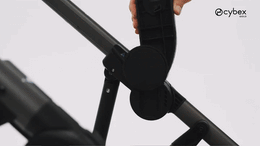 Cybex Platinum Priam 5 Luxury Stroller + Cloud G Pro Recline Infant Car Seat Bundle