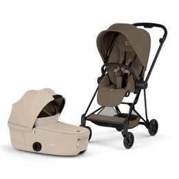 Cybex Platinum Mios 5 Compact City Stroller + Fold Lux Carry Cot Bundle