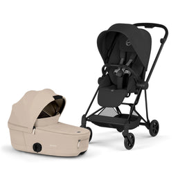 Cybex Platinum Mios 5 Compact City Stroller + Fold Lux Carry Cot Bundle