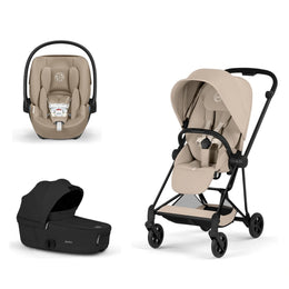 Cybex Platinum Mios 5 Stroller + Fold Cot + Cloud G Pro Recline Infant Car Seat Bundle