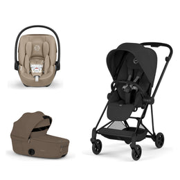 Cybex Platinum Mios 5 Stroller + Fold Cot + Cloud G Pro Recline Infant Car Seat Bundle