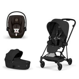 Cybex Platinum Mios 5 Stroller + Fold Cot + Cloud G Pro Recline Infant Car Seat Bundle