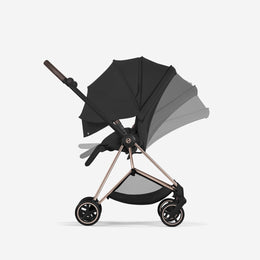 Cybex Platinum Mios 5 Stroller + Fold Cot + Cloud G Pro Recline Infant Car Seat Bundle